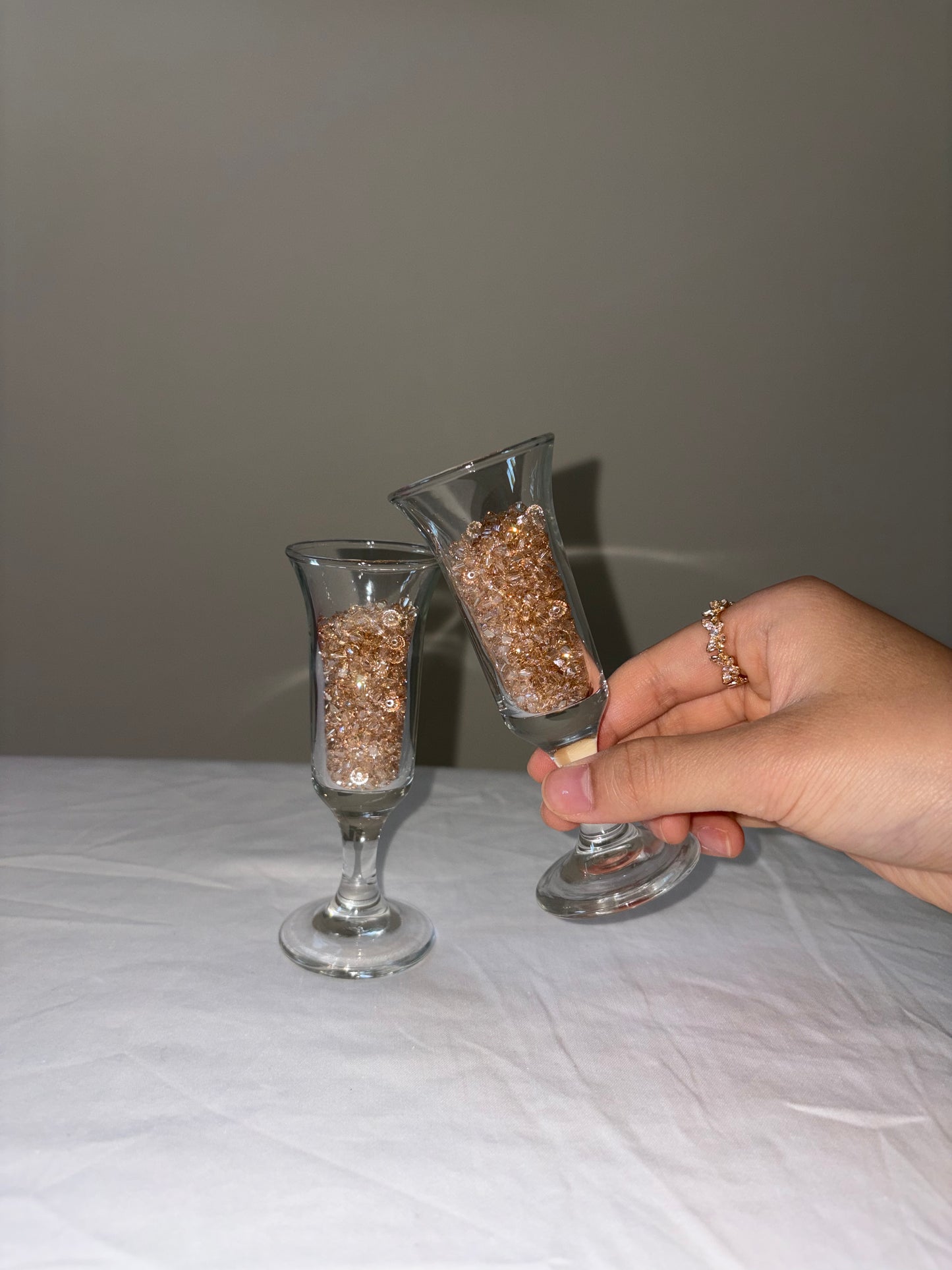 Solid Choker — Champagne