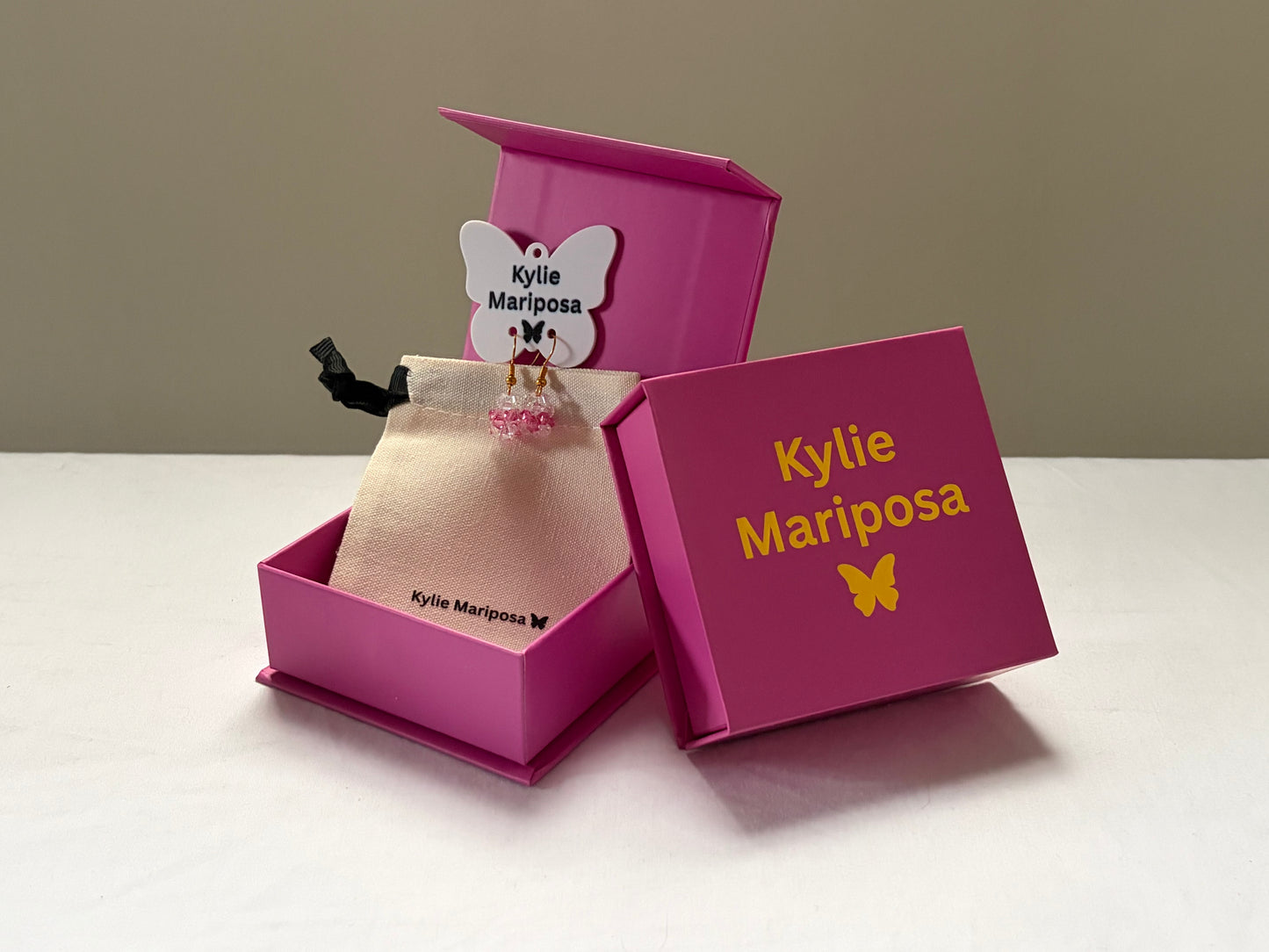 V Earrings — Kylie Mariposa