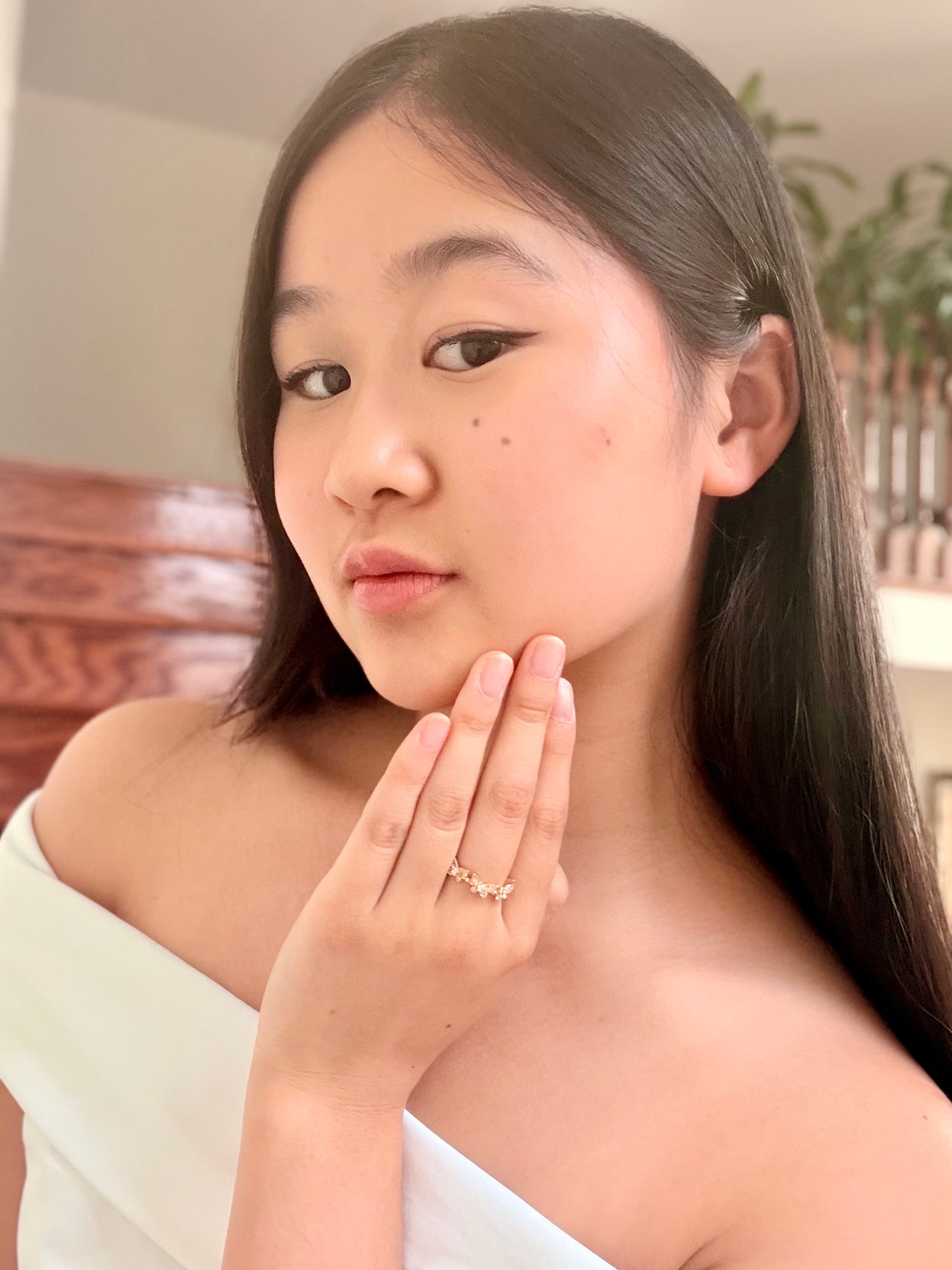 Kylie Mariposa Pavé Ring