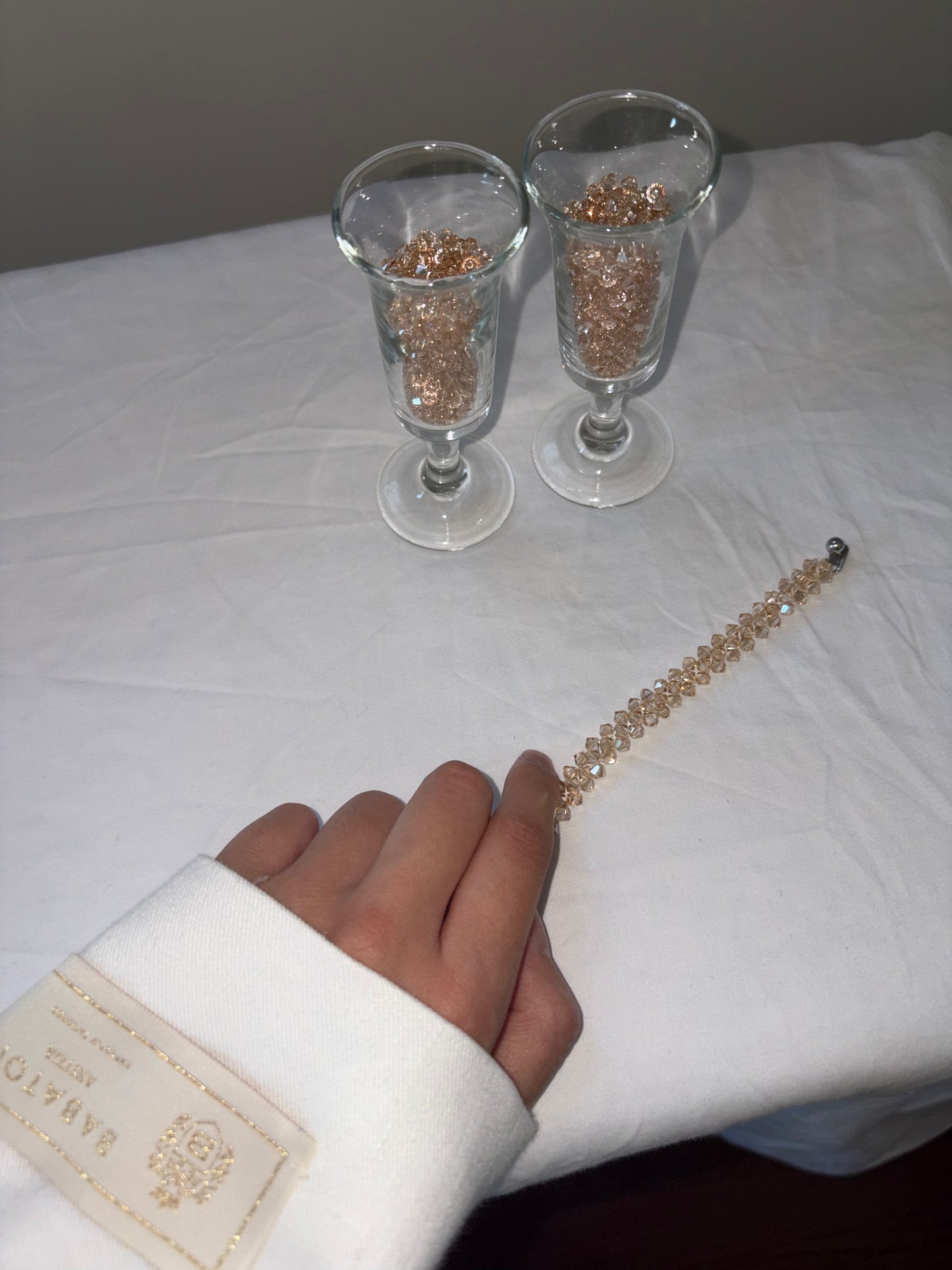 Solid Choker — Champagne