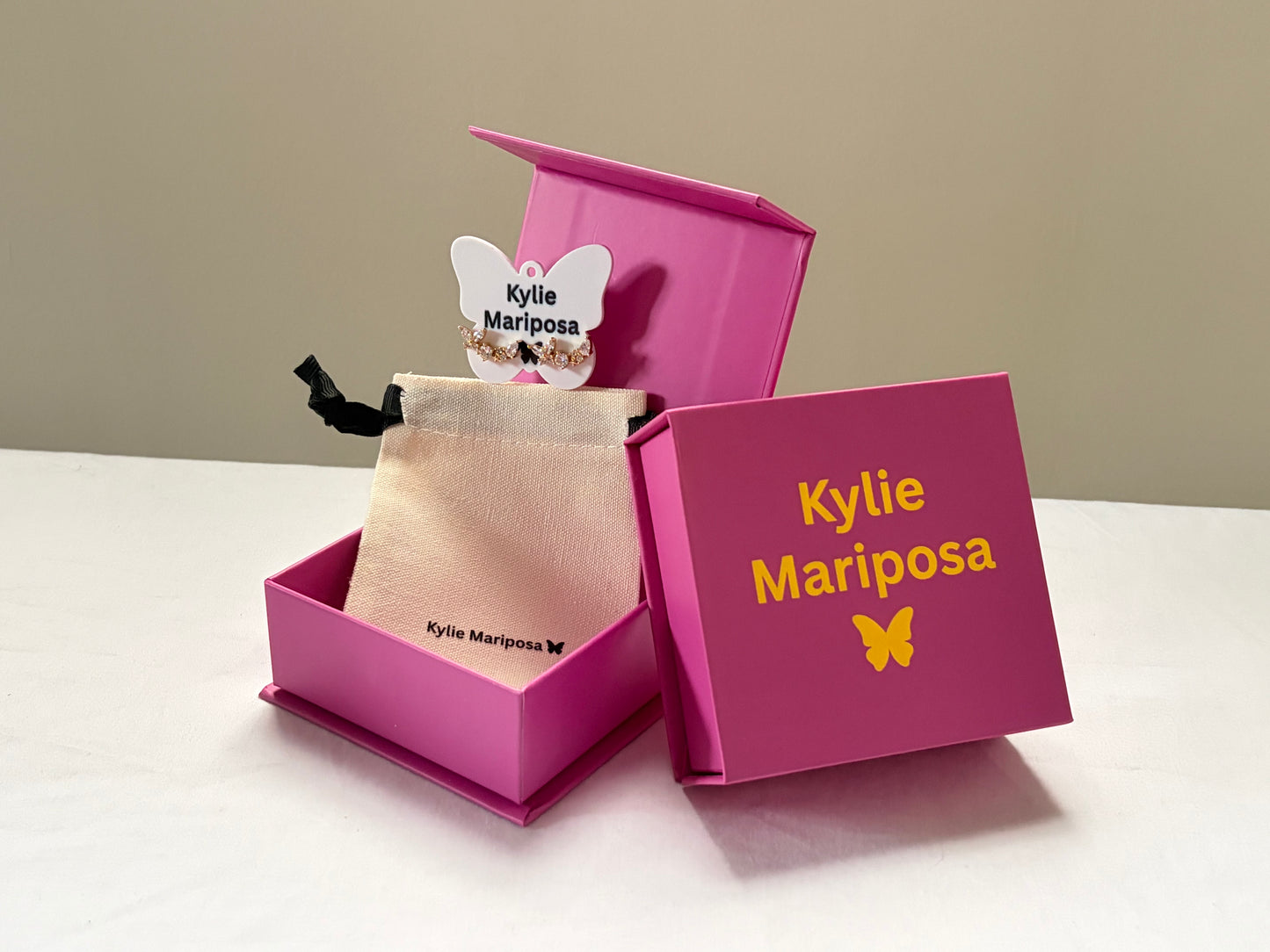 Kylie Mariposa Cluster Earrings