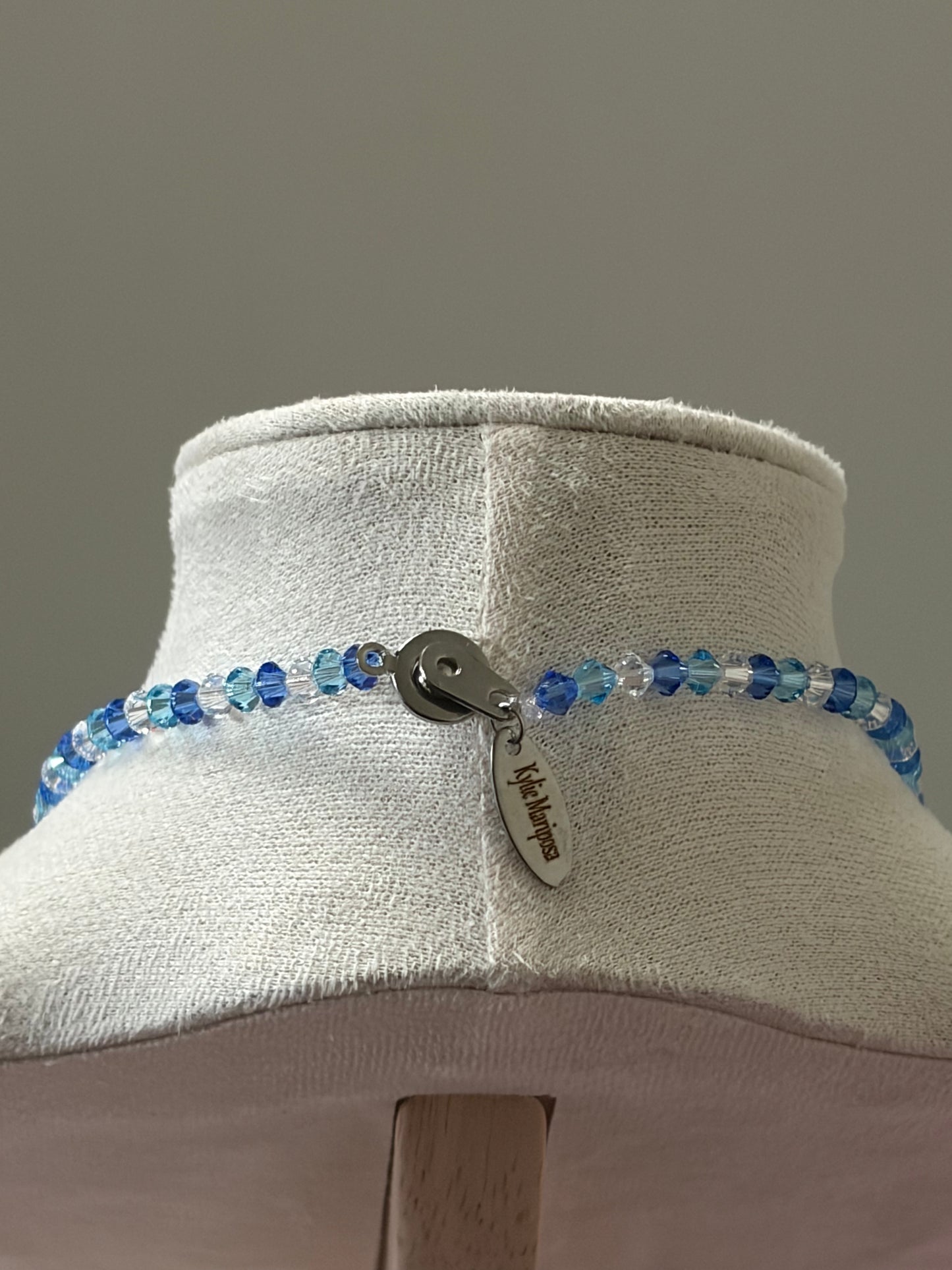 Evil Eye Necklace, 1 Motif — Blue